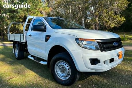 White 2011 Ford Ranger Ute Tray XL 2.2 HI-RIDER (4X2)