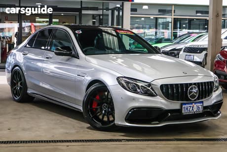 Silver 2015 Mercedes-Benz C63 Sedan Amg S