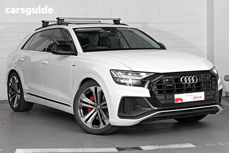 White 2019 Audi Q8 Wagon 55 Tfsi Quattro (Hybrid)