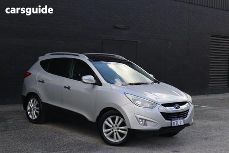 Silver 2012 Hyundai IX35 Wagon Highlander (Awd)
