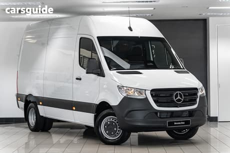 White 2026 Mercedes-Benz Sprinter Commercial 517CDI R