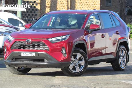 Red 2025 Toyota RAV4 Wagon Gx (2Wd) Hybrid