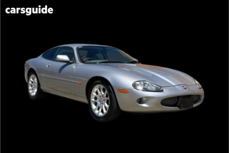 Silver 2000 Jaguar XKR Coupe Classic