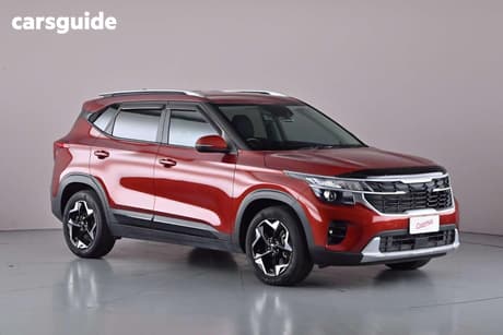 Orange 2023 Kia Seltos Wagon Sport+ (Awd)