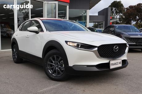 White 2024 Mazda CX-30 Wagon G20 Evolve (Fwd)