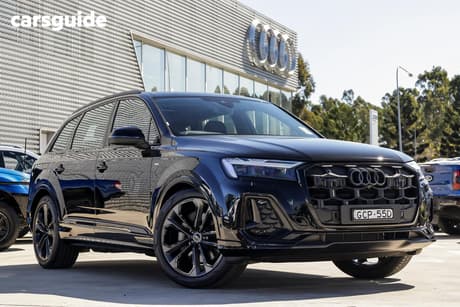 Black 2026 Audi Q7 Wagon 45 Tdi Quattro Mhev