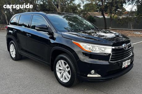 Black 2015 Toyota Kluger Wagon Gx (4X2)