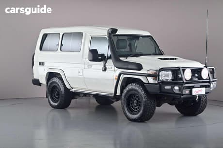 White 2023 Toyota Landcruiser Lc78 Workmate (2 Seats)