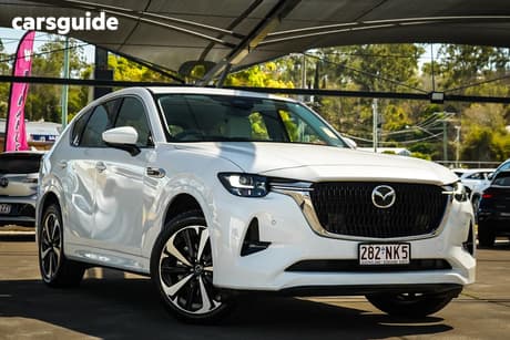 White 2024 Mazda CX-60 Wagon D50E Azami Hybrid