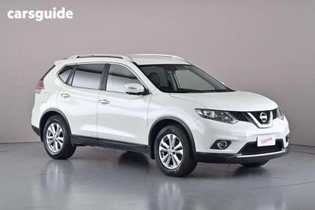 White 2016 Nissan X-Trail Wagon St-L (Fwd)