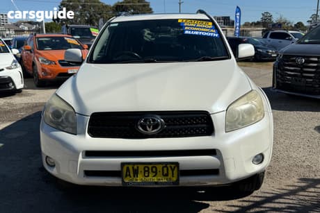 White 2008 Toyota RAV4 Wagon Cruiser (4X4)