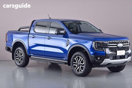 Blue 2022 Ford Ranger Double Cab Pick Up Sport 2.0 (4X4)