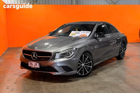 Grey 2014 Mercedes-Benz CLA200 Coupe Cdi