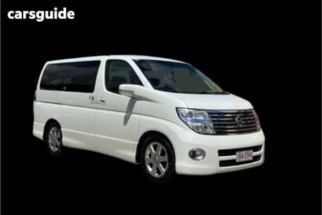 White 2006 Nissan Elgrand SUV E51