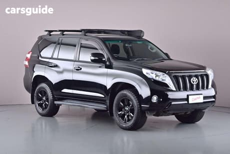 Black 2015 Toyota Landcruiser Prado Wagon Gxl (4X4)