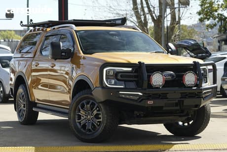 Yellow 2024 Ford Ranger Double Cab Pick Up Wildtrak 3.0 (4X4)