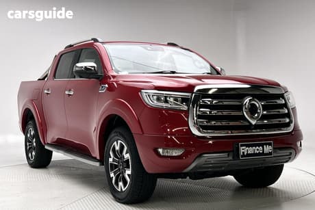 Red 2022 GWM UTE Dual Cab Utility Cannon (4X4)