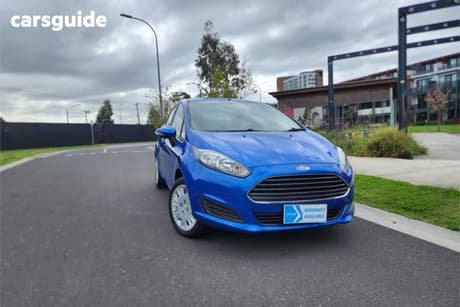 Blue 2015 Ford Fiesta Hatchback Ambiente