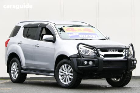 Silver 2018 Isuzu MU-X Wagon Ls-T (4X4)