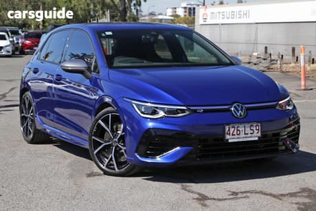 Blue 2024 Volkswagen Golf Hatchback R 4Motion