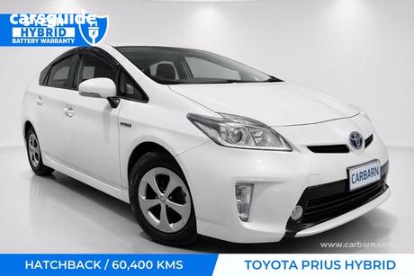White 2013 Toyota Prius Hatch S HYBRID