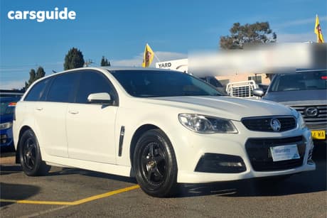 White 2013 Holden Commodore Sportswagon Sv6