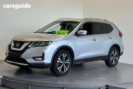 Silver 2021 Nissan X-Trail Wagon St-L (4Wd)