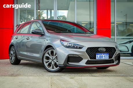 Silver 2022 Hyundai I30 Hatchback N Line Premium