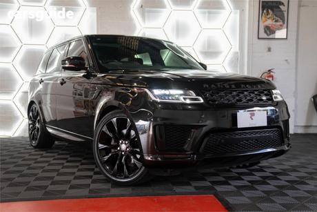 Black 2018 Land Rover Range Rover Sport SUV SDV6 HSE 4X4