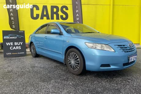 Blue 2007 Toyota Camry Sedan Altise