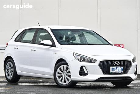 White 2017 Hyundai I30 Hatchback Go