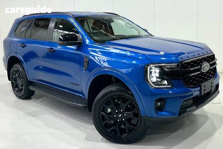 Blue 2024 Ford Everest Wagon Sport (4Wd)