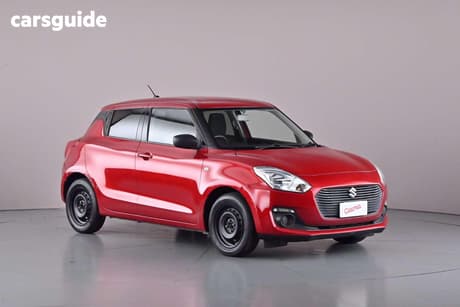 Red 2018 Suzuki Swift Hatchback Gl