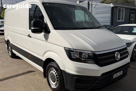 White 2019 Volkswagen Crafter Van 35 Tdi 340 Mwb