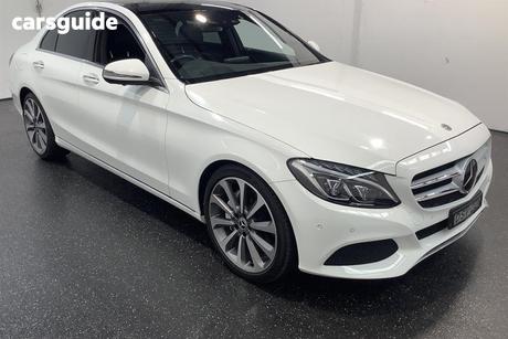 White 2017 Mercedes-Benz C250 Sedan
