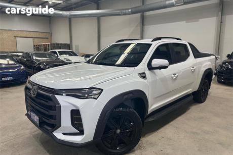 White 2023 LDV T60 Double Cab Utility Mega Tub (4X4)