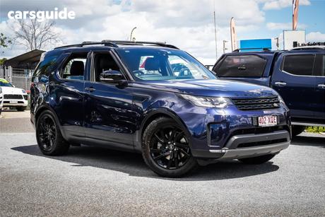 Blue 2017 Land Rover Discovery Wagon Td6 Hse