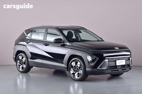 Black 2024 Hyundai Kona Wagon Hybrid