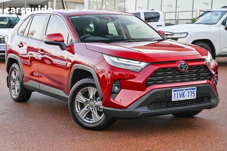Red 2025 Toyota RAV4 Wagon Gx (2Wd) Hybrid