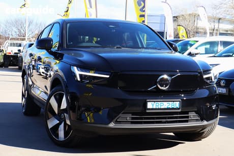 Black 2024 Volvo C40 Wagon Recharge Twin Pure Electric