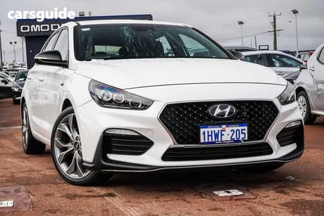 White 2020 Hyundai I30 Hatchback N Line