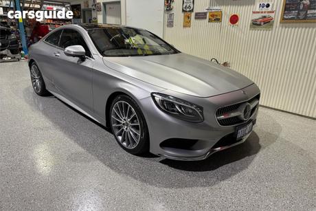 Grey 2017 Mercedes-Benz S500 Coupe