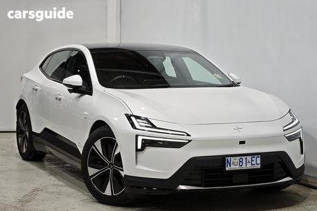 White 2025 Polestar 4 Coupe LONG RANGE SINGLE MOTOR R
