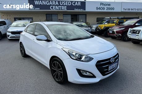 White 2015 Hyundai I30 Hatchback Active X