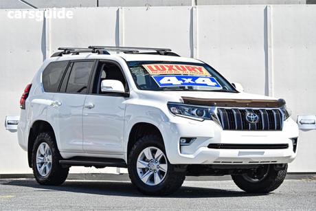 White 2018 Toyota Landcruiser Prado Wagon Gxl (4X4)