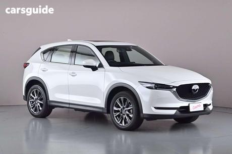White 2019 Mazda CX-5 Wagon Akera (4X4)