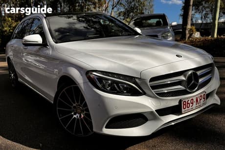 White 2014 Mercedes-Benz C250 Wagon Bluetec