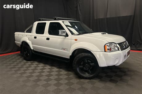 White 2012 Nissan Navara Dual Cab Pick-up St-R (4X4)