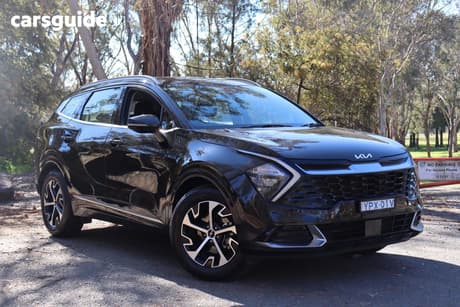 Black 2021 Kia Sportage Wagon Sx (Awd)