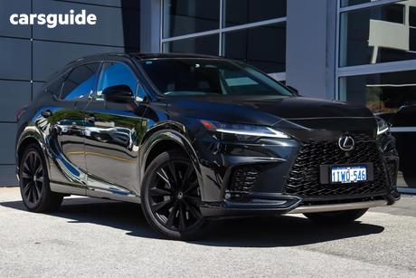 Black 2024 Lexus RX500H Wagon F Sport Performance Hybrid